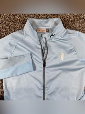 KJUS Marlene Hogs Head Ireland Womens 38 Medium Golf Full Zip Performance Jacket